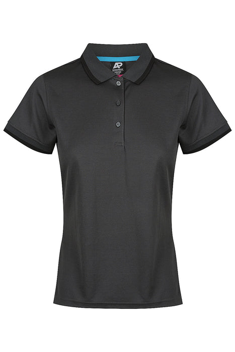 PORTSEA LADY POLOSHIRTS - SCHIEFER/SCHWARZ