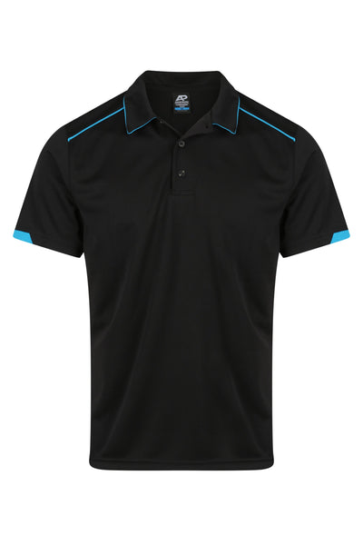 BLACK/CYAN