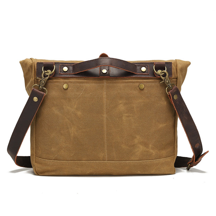SANDRINGHAM LAPTOP BAG - KHAKI