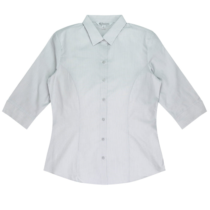 BELAIR LADY SHIRT 3/4 SLEEVE - SILVER