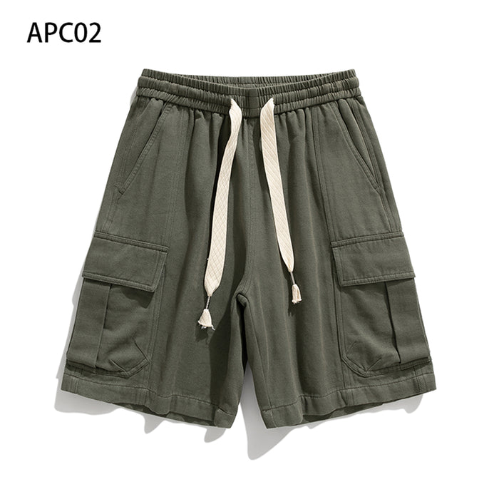 TALLAI SHORTS - ARMY GREEN
