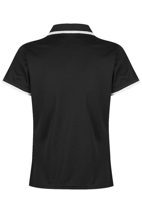 PORTSEA LADY POLOS - BLACK/WHITE
