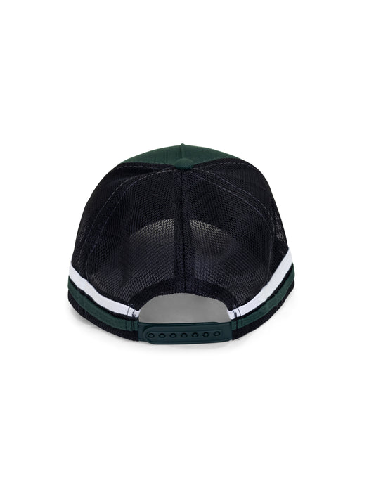 HAMPSHIRE TRUCKER CAP - BOTTLE/BLACK/WHITE