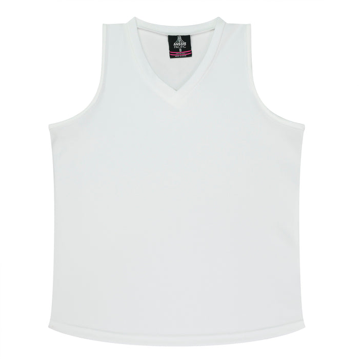 BOTANY LADY SINGLETS - WHITE