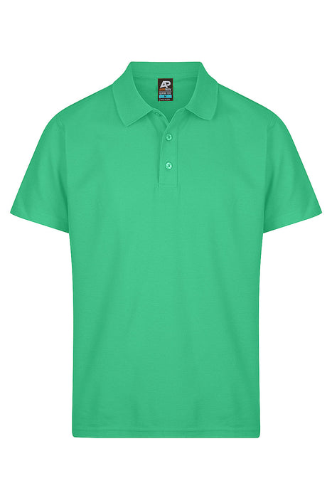 HUNTER MENS POLOS - KELLY GREEN