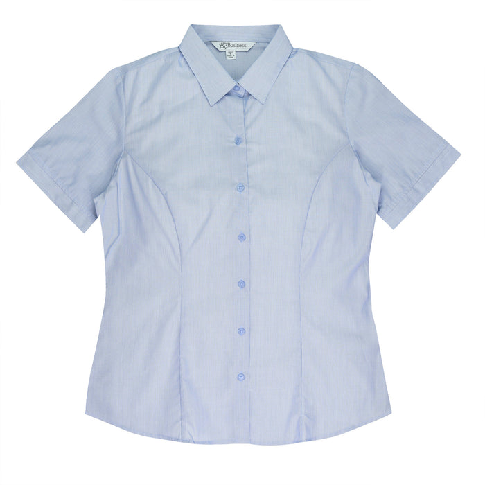 BELAIR LADY SHIRT SHORT SLEEVE - SKY