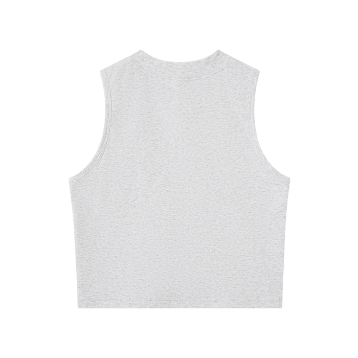 SUMMIT COTTON TEE - HEATHER GRAY