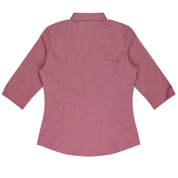 BELAIR LADY SHIRT 3/4 SLEEVE - RED