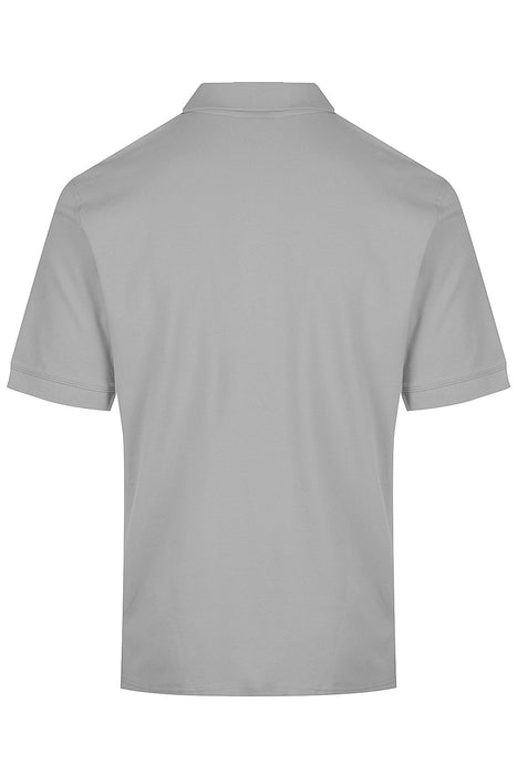 CLAREMONT MENS POLOS - SILVER