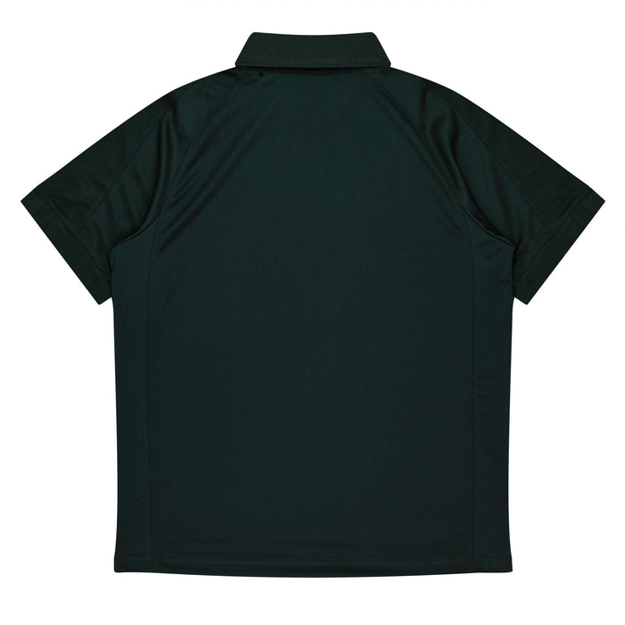 FLINDERS MENS POLOS - BLACK/RED