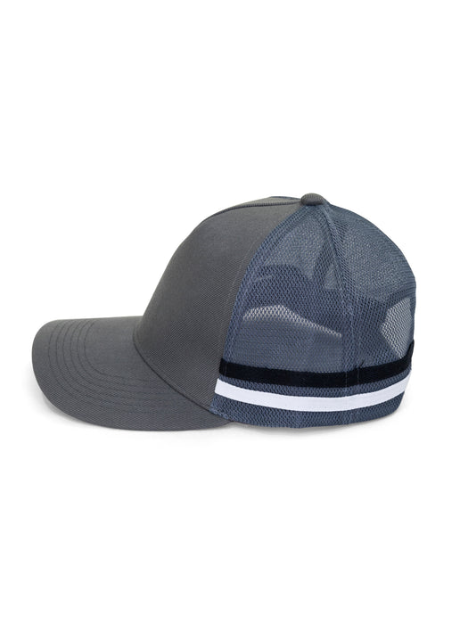 HAMPSHIRE TRUCKER CAP - CHARCOAL/BLACK/WHITE