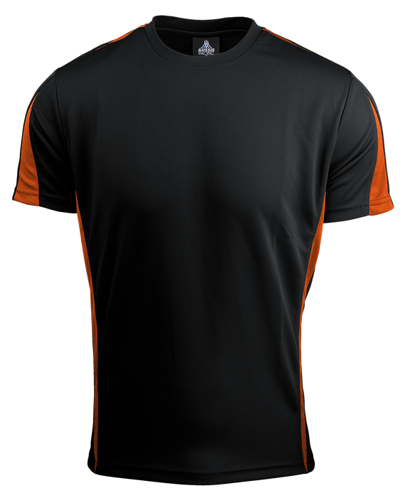 EUREKA MENS TEES - BLACK/ORANGE