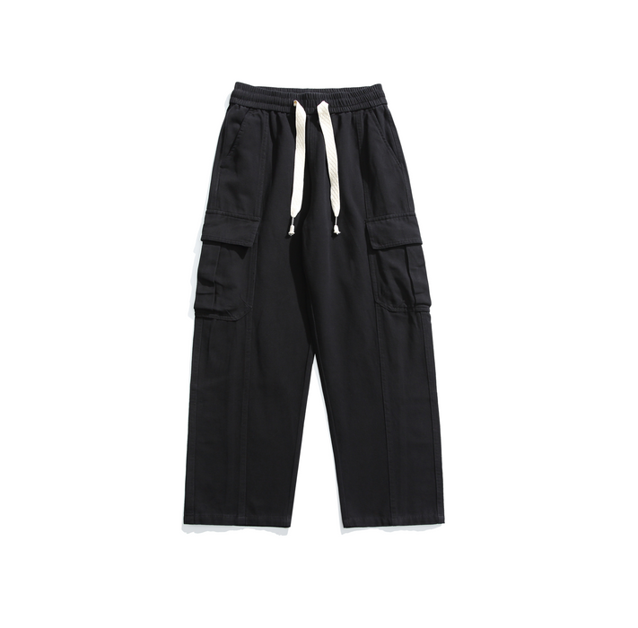 ESSENDON CARGO PANTS - BLACK