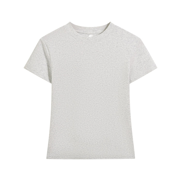 VANGUARD COTTON TEE - HEATHER GRAY