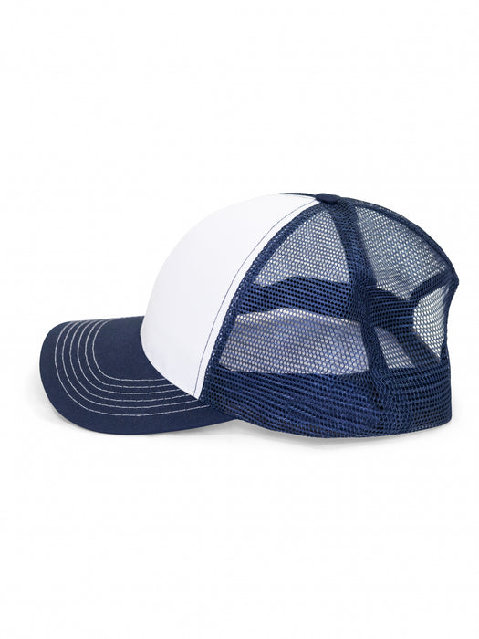 LUTON CAP - WHITE/NAVY