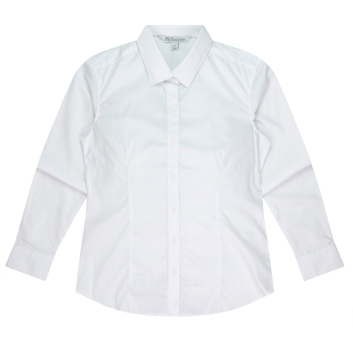 KINGSWOOD LADY SHIRT LONG SLEEVE - WHITE