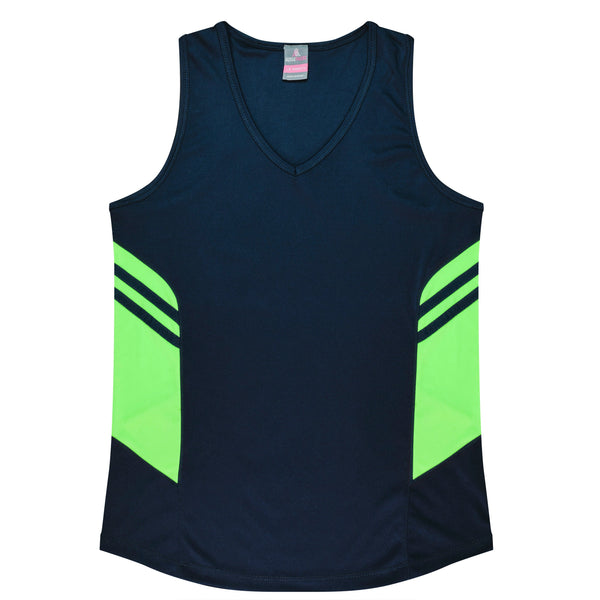 NAVY/NEON GREEN