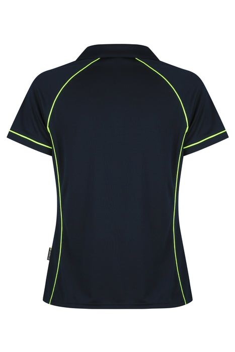 ENDEAVOUR LADY POLOS - NAVY/GREEN