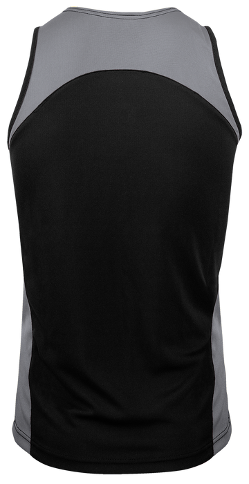 PREMIER MENS SINGLETS - BLACK/ASHE