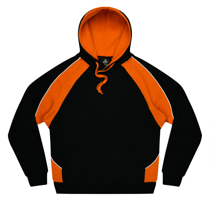 HUXLEY MENS HOODIES - BLK/ELEC. ORG/WHT