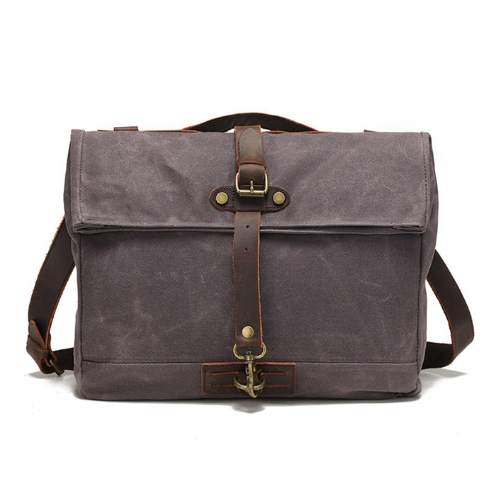 SANDRINGHAM LAPTOP BAG - GREY