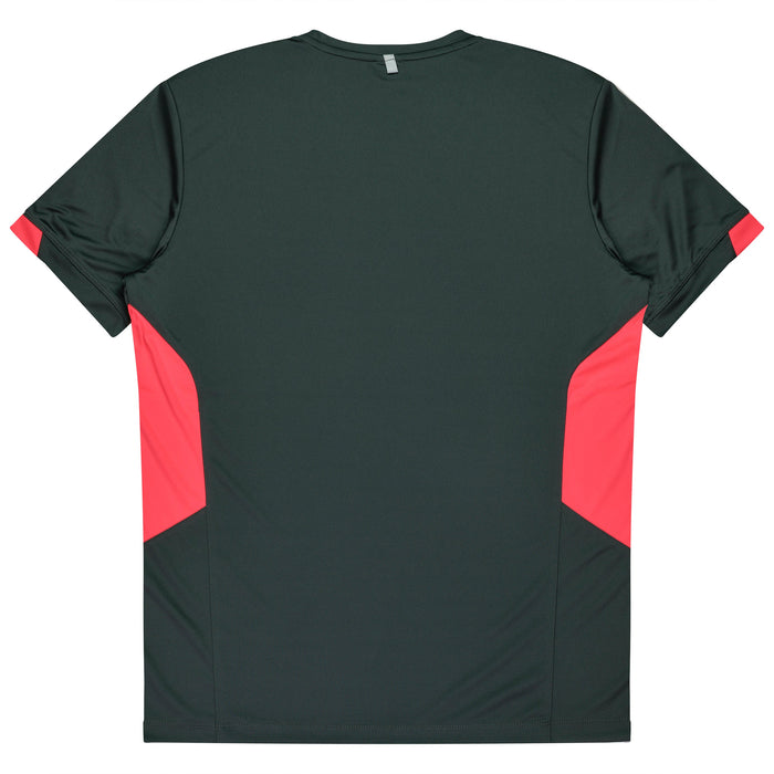 TASMAN KIDS TEES - SLATE/NEON PINK