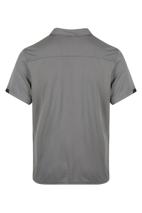 MORRIS MENS POLOS - SLATE/BLACK