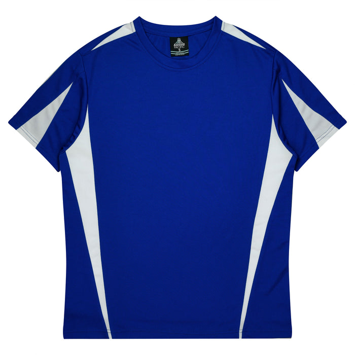 EUREKA KIDS TEES - ROYAL/WHITE