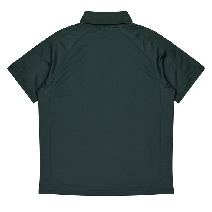 FLINDERS MENS POLOS - SLATE/BLACK