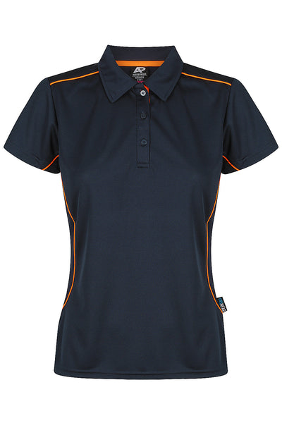 NAVY/FLURO ORANGE