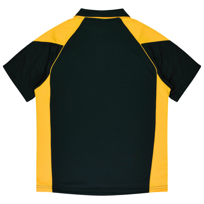PREMIER KIDS POLOS - BLACK/GOLD
