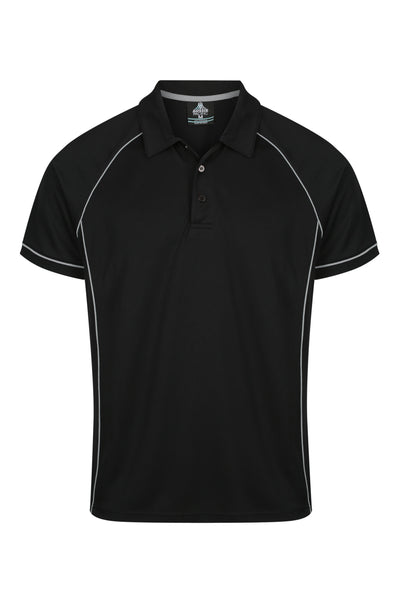 BLACK/SILVER
