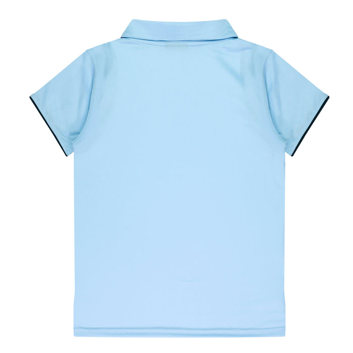 YARRA LADY POLOS - SKY/NAVY