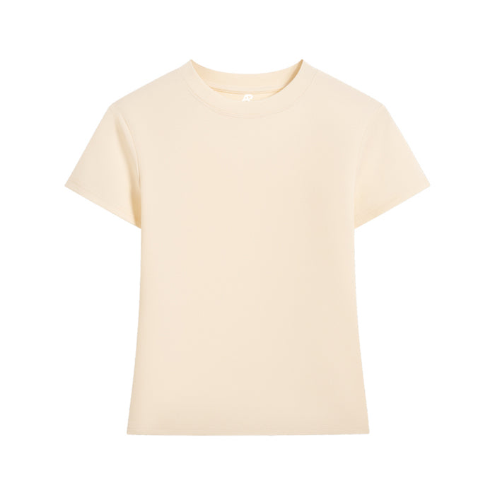 VANGUARD COTTON TEE - APRICOT