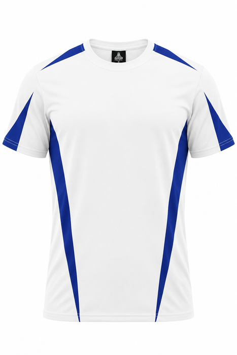 EUREKA KIDS TEES - WHITE/ROYAL