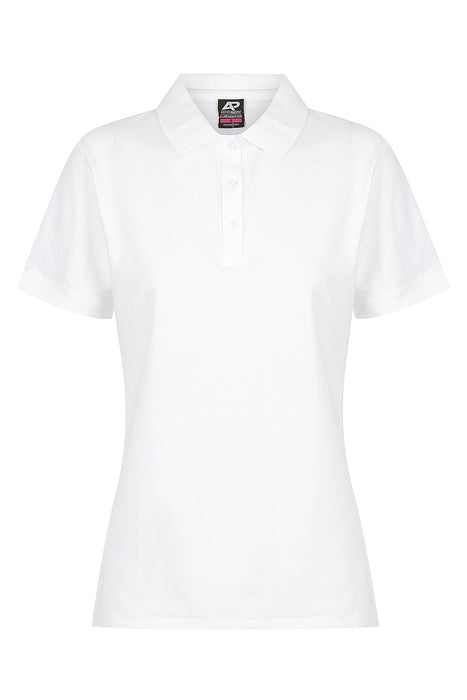 CLAREMONT LADY POLOS - WHITE