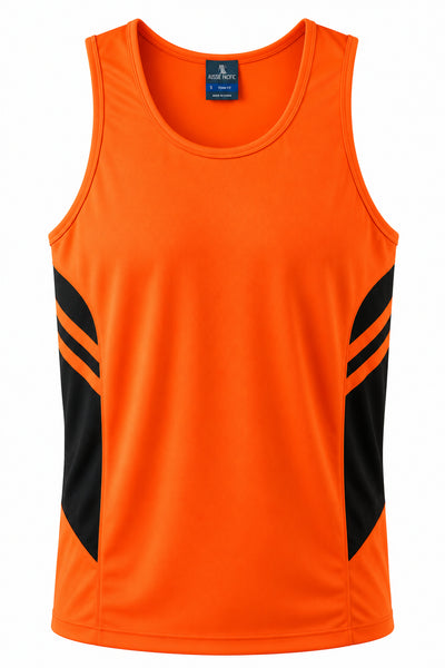 NEON ORANGE/SLATE