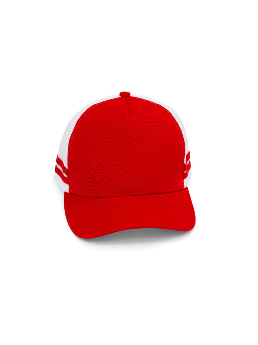 HAMPSHIRE TRUCKER CAP - RED/WHITE/RED
