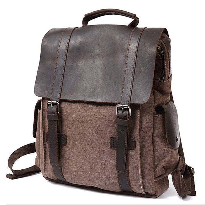 BERKLEY LAPTOP BACKPACK - COFFEE