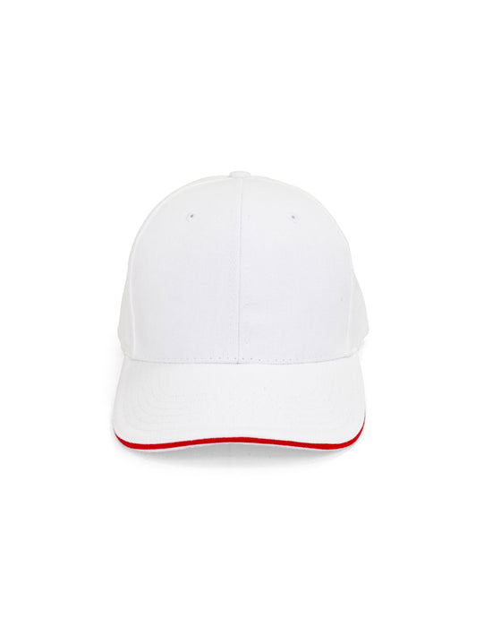 BLACKPOOL CAP - WHITE/RED
