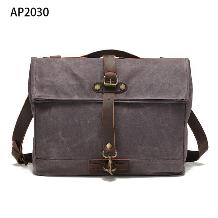 SANDRINGHAM LAPTOP BAG - GREY