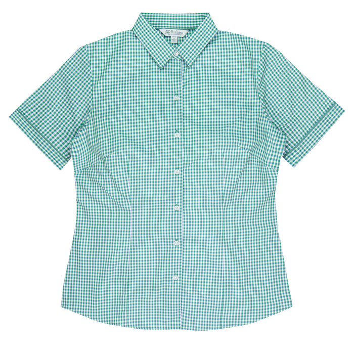 EPSOM LADY SHIRT SHORT SLEEVE - EMERALD