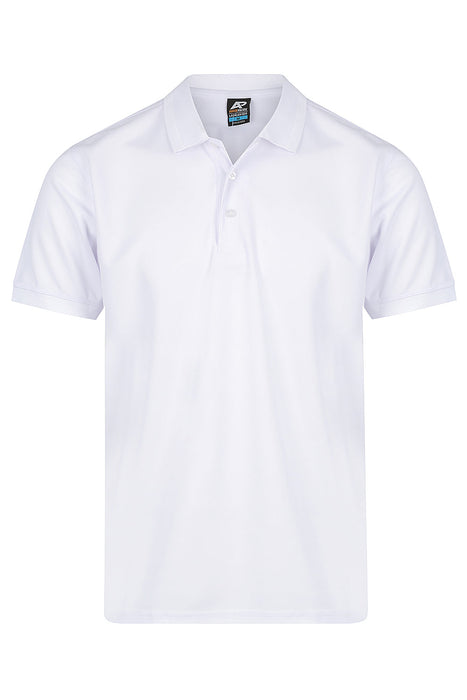 LACHLAN MENS POLOS - WHITE