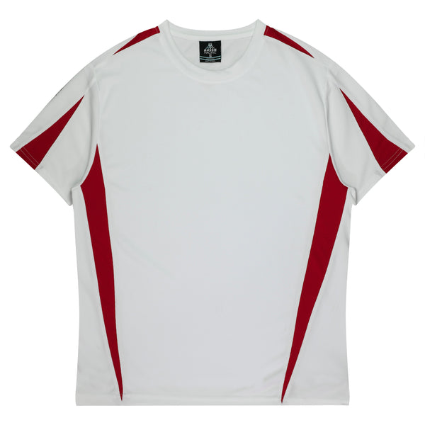 WHITE/RED