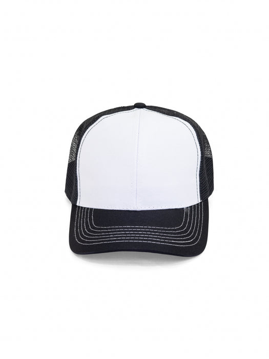 LUTON CAP - WHITE/BLACK