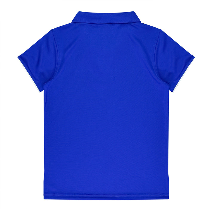 YARRA LADY POLOS - ROYAL/WHITE