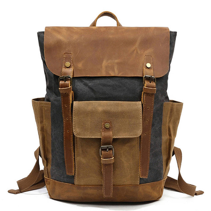 WEXFORD LAPTOP BACKPACK - DARK GRAY