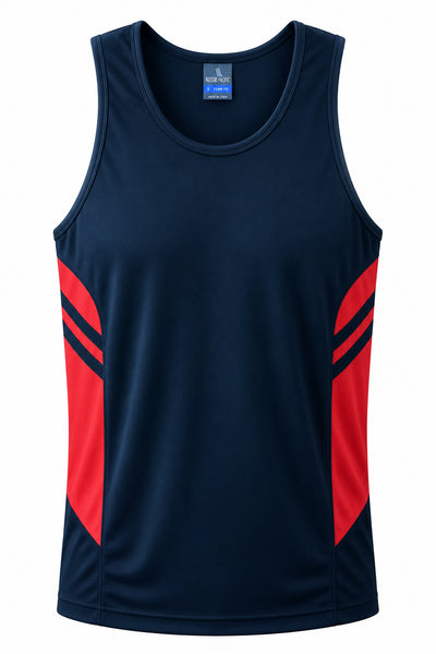 NAVY/RED