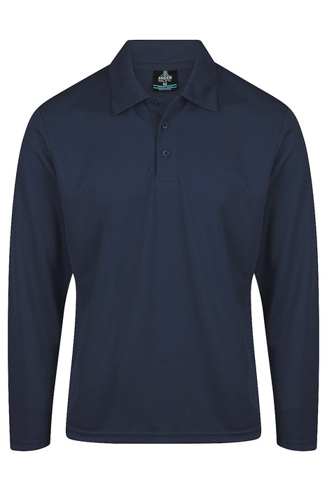 BOTANY MENS POLOS - NAVY