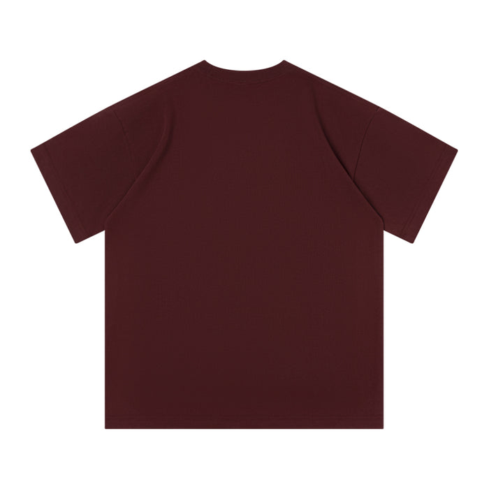 WINTON COTTON TEE - MAPLE RED